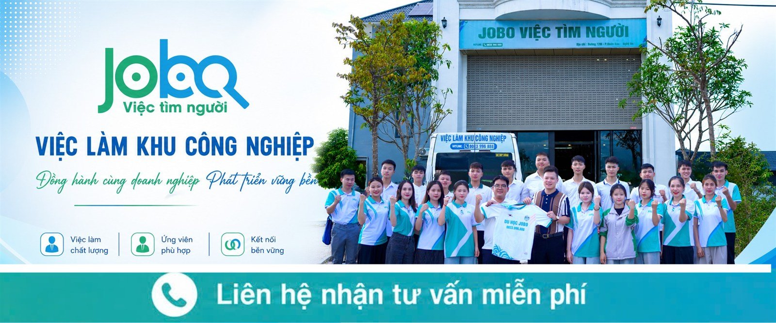 JOBO – Việc làm Khu Công Nghiệp, đồng hành cùng doanh nghiệp phát triển vững bền